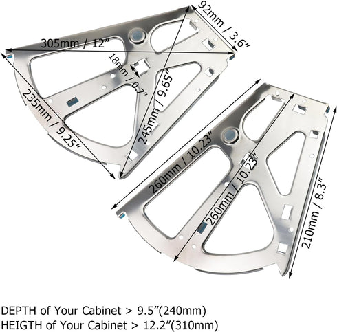 4Pcs 2 Coshar Layers Shoes Drawer Hinges Stainless Steel Fan Shape Shoe Cabinet Rack Flip Frame Replacement Fittings