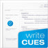 Oxford FocusNotes Writing Tablet, 8-1/2 x 11-3/4 Inches, White, Cornell Rule, 70 Sheets