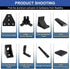 8pcs 3030 Brackets T Plate Connector Joint Plate T Slot Hardware V Slot Accessories 3030 Aluminum Extrusion