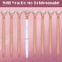 Tenare 8 Pcs Bridesmaid Proposal Gifts - Will You Be My Bridesmaid Pen Bridal Shower Crystal Diamond Ballpoint Pens