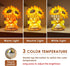Sunflower Flower Table Lamp Gifts: Mothers Day Birthday Gifts for Women Mom Grandma Sister, Rechargeable Battery