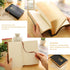 Thick Journal, Hardcover Notebook with Black Soft Faux Leather Cover, 416 Pages, A5 Blank Premium Papers with Golden