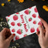 Strawberry Thank You Card for Women Man, Thank You Berry Much, with Envelope Sticker