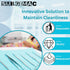 13" 18", 2-Ply 1-Ply (500, SurgiMac Disposable Patient Bibs x Tissue + Poly, Adult Bibs for Patient Care, Eating