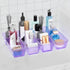 WOWBOX 6 Pack Clear Drawer Organizer Set, Acrylic Storage Trays for Makeup, Cosmetics, Jewelries, Utensils, Office