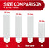 Command 20 lb XL Heavyweight Picture Hanging Strips, 10 Pairs for Damage-Free Home Decor, White Adhesive