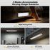 SAKSIAPRO 2 Pack 3 Dimmable 900mAh Closets, Under Cabinet Lighting, Colors & Motion Sensor Light Indoor, Rechargeable