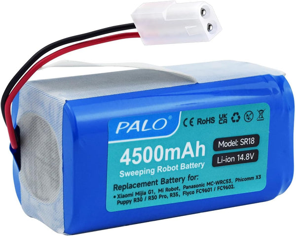 14.8V 4500mAh Li-ion Replacement Battery for Xiaomi MI G1, Mi Robot, and Other Models