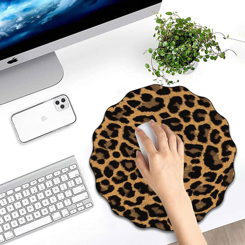 RVHOEZZM Set, 2 Pen Holder and Lace Mouse Mat Compartment Leather Pen Storage Boxes, Makeup Brush Storage Box, Suitable