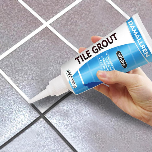 2 Pack Grout Paint Pen Kit - Fast Drying Filler and Sealer for Bathroom, Kitchen Tile Joints