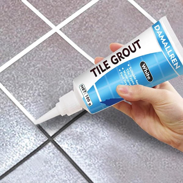 2 Pack Grout Paint Pen Kit - Fast Drying Filler and Sealer for Bathroom, Kitchen Tile Joints