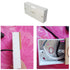 Fielect 86 Type Universal Switch Socket Wire Slot Box, Surface Mount Wall Switch Protection Box, Plastic White