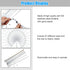 Stainless Steel Feeler Gauge Measuring Tool, Dual Marked Metric and Imperial (0.038-1.02 mm, 25 Blades) for Precision