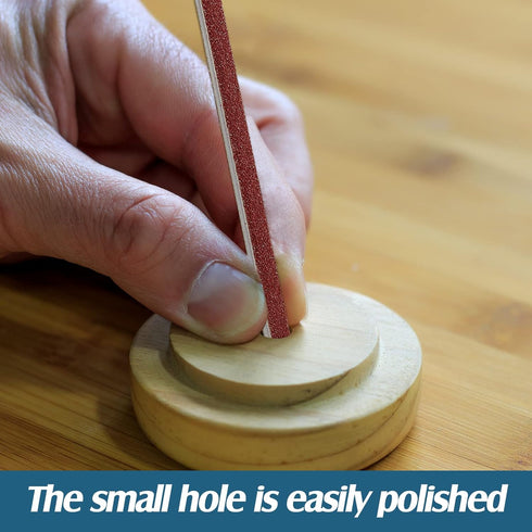70 Pcs Sanding Sticks Polishing Sticks, Fine Sanding Twig Coded Abrasive for Plastic Models and Wood Sanding Tools