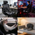 Generic Orthopedic Cushion for Improves Sitting Posture Ergonomic Memory Foam Seat Cushions with Lumbar Support Pillow