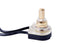 Gardner Bender GSW-25 Double Insulated Electrical Push Button Switch, SPST, ON-OFF, 6 A/125V AC, 6 inch Wire Terminal,