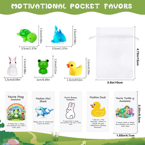 YULYNJQ 100Pack Appreciation Gifts Bulk Inspirational Teacher Dietitian End of Year Gift Gifts,with Positive Resin