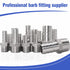 NPT 1" Male Thread to 1 Inch O.D. Barb Stainless Steel Pipe Fitting, Pack of 2 pcs for Connecting Air Hose Tubing