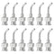 PATIKIL 15G Bent Blunt Tip Dispensing Needle, 12 Pcs 0.5 Inch Stainless Steel Liquid Dispenser with Luer Lock