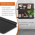 PEKGRIL 17X8 Inch Large Slatwall Shelves, Set of 2 Metal Accessories for Slat Wall, Flat Display Shelves for Storage