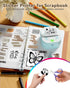 NDYIN 3 Sticker Printer, PrintPods Mini Printer, Bluetooth Portable Sticker Maker with Rolls Paper, Print Pod Inkless
