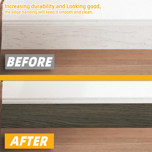 2.4 inch 15ft GSCIT Club Black Walnut Wallpaper, X Self Adhesive Wood Grain Repair Tape Walnut Repair Patch for Tables
