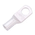 SELTERM 2pcs 8 AWG 1/4" Stud Tinned Copper Wire Lugs, Battery Cable Ends Ring Terminal Connectors