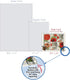 The Best Card Company - 10 Retro Blank Cards with Envelopes, 4 x 5.12 Inch, Vintage Note Cards