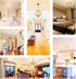 Dimmable G15 Bulb(25W 2W E12 Bulb, G15 Bulb 200 3000K, 6-Pack Frosted LED Light Equivalent), Globe LED Small Chandelier