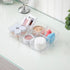 STORi SimpleSort 6-Piece Stackable Clear Drawer Organizer Set, Small Makeup Vanity Storage Bins, Made in USA