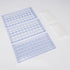 Test Tube Rack, 3-Tier Detachable Blue Plastic Holder for Laboratory Scientific Experiments