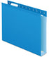 Pendaflex Extra Capacity Reinforced Hanging Folders, Blue, 04152X2 BLU