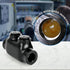5 Pcs Insulated Wire Connectors Black in-line Splice Connector 2 Port Multi Cable Connector