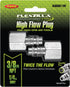 Pro High Flow Plug Flexzilla (2 Pack), 1/4" Body, 3/8" FNPT - A53630FZ-2PK