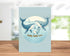 Grateful9xx Hello Little One! Card - Unique New Baby Card For Friend And