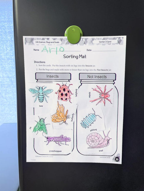 Teacher Created Resources Magnetic Clips in Colorful Brights