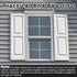 GeekNi 60Pcs 3 Inch Vinyl Shutter Fasteners Strongest Plastic Shutter Screws Window Shutters Hardware Exterior Spikes