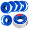 Supply Giant Plumbers PTFE Tape, 3/4" W x 260" L, 5 Rolls, High Density Thread Sealant for Plumbing