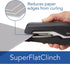 Swingline Omnipress 60 Stapler, 60 Sheet Capacity, Press Anywhere for Easier Use, Black/Gray (5000590A)