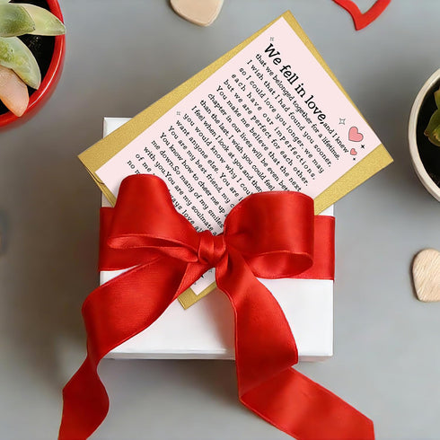 Nchigedy Romantic Valentines Day Card for Man Woman, Sweet Valentines Day Card for Husband Wife, Anniversary Cards