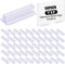Fulmoon 50 Pcs Sign Holder, Adhesive Base Sign Holders Multiple Uses for