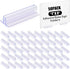 Fulmoon 50 Pcs Sign Holder, Adhesive Base Sign Holders Multiple Uses for