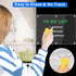 Magnetic Calendar for Refrigerator, 2 Pcs Monthly & Blank Acrylic Calendar with 8 Markers, Magnetic Pen Holder,
