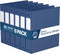 Premium Economy 1.5-Inch Binders - 3-Ring Binders for School, Office, or Home, Pack of 6, Royal Blue