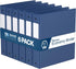 Premium Economy 1.5-Inch Binders - 3-Ring Binders for School, Office, or Home, Pack of 6, Royal Blue