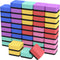 MaxGear 48 Pack Dry Erase Erasers, Magnetic Whiteboard Erasers, Mini Dry Erase for Classroom, Office, Home