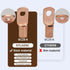 Thick Copper Electric Wire Lugs - 10Pcs Bare Copper Gauge 4Awg-1/4"(M6) Ring Heavy Duty Battery Cable Lugs Ends with