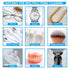 48KHz 304 12oz Ultrasonic Jewelry Cleaner, Ultrasonic Cleaner Machine for Jewelry, Stainless Steel Cleaning Pod