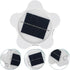 LED Outdoor Solar Wall Sconce - Plum Blossom Design for Garden & Patio Lighting
