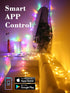 115FT 300 Dimmable BrizLabs Smart Christmas Lights, LED Fairy String Lights with App/Voice Control, Warm White